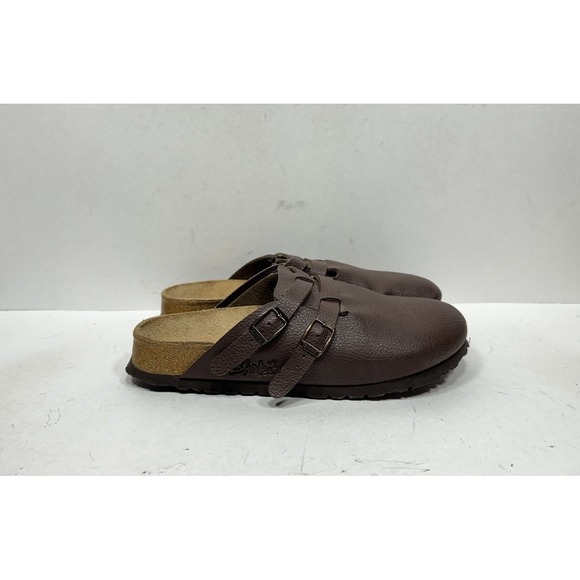 Birkenstock Shoes - Birki's by Birkenstock Camden Mules Clog Slip On Leather Brown Women's Size 8 N